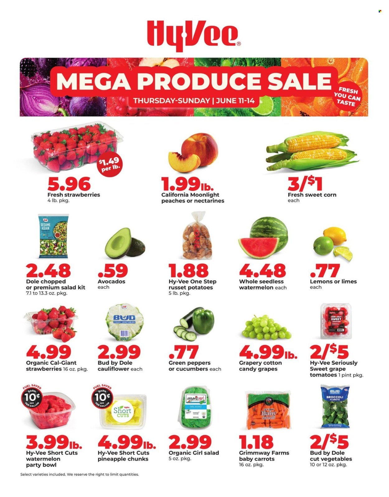 HY-VEE ad - Mega Produce Sale