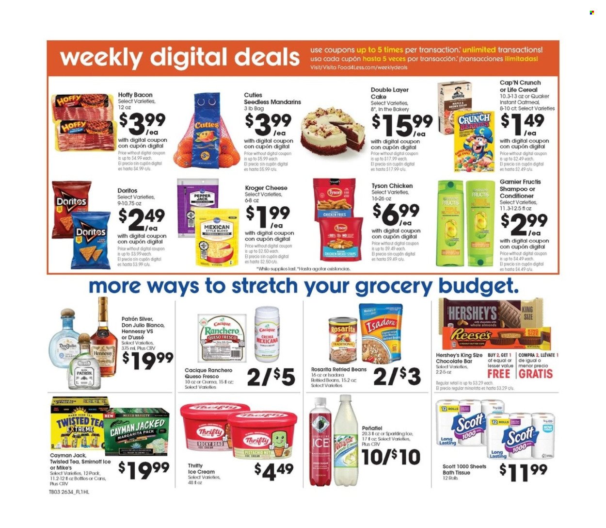 FOOD 4 LESS ad - Weekly Ad