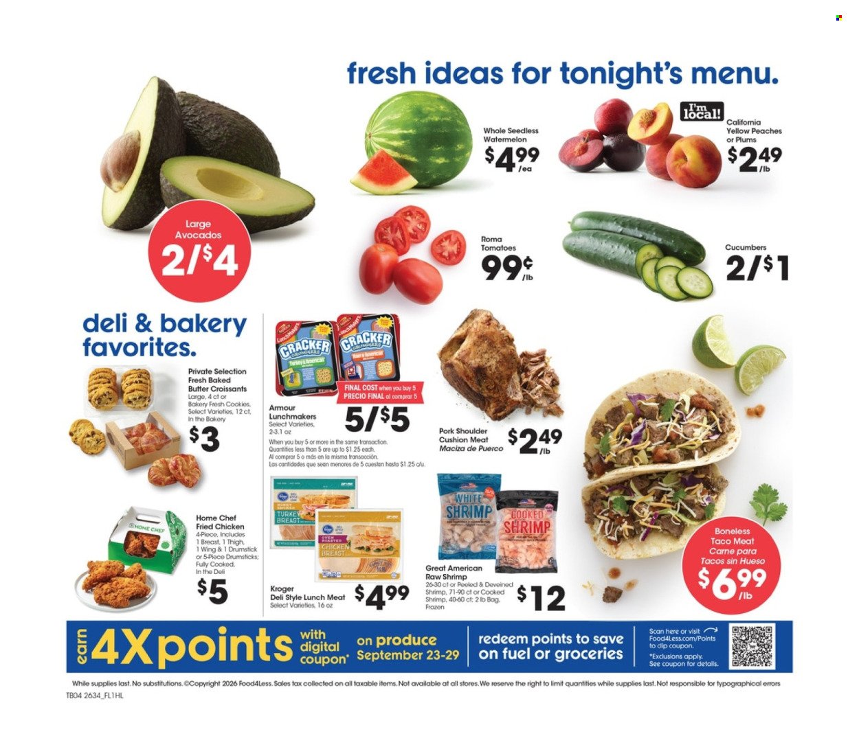 FOOD 4 LESS ad - Weekly Ad