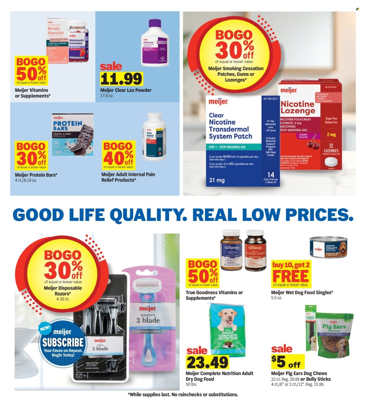 MEIJER ad - Weekly Ad