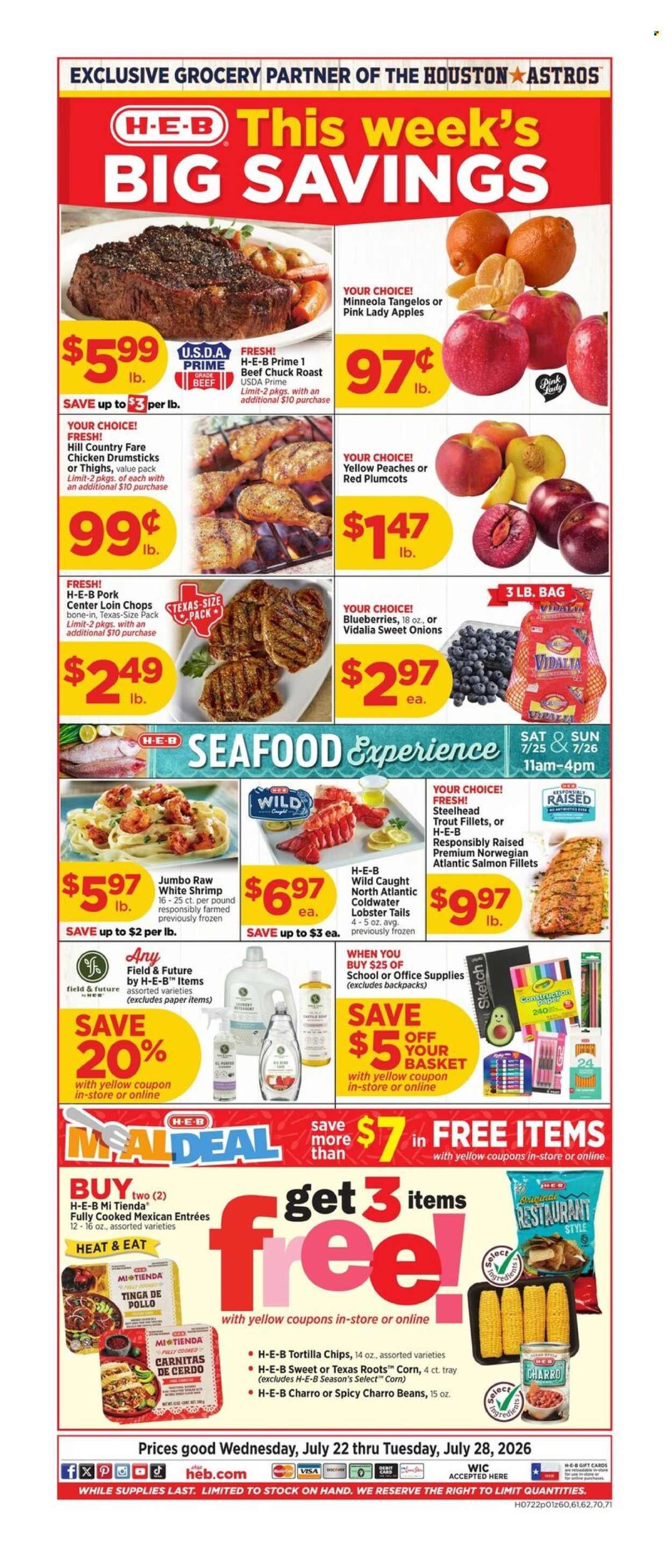 H-E-B ad - Weekly Ad