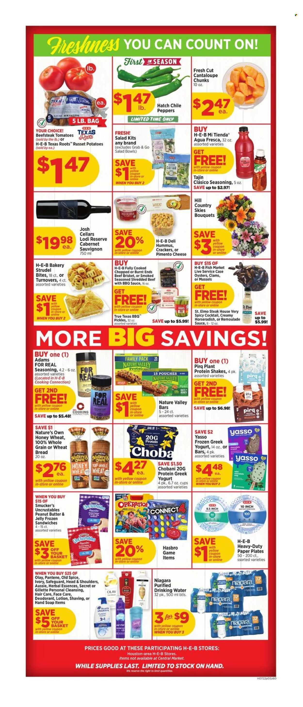 H-E-B ad - Weekly Ad