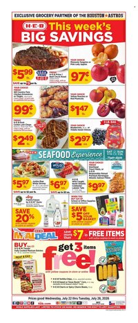 H-E-B ad - Weekly Ad