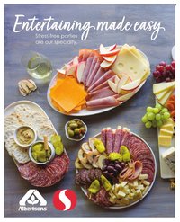 ALBERTSONS ad - Entertaining Guide