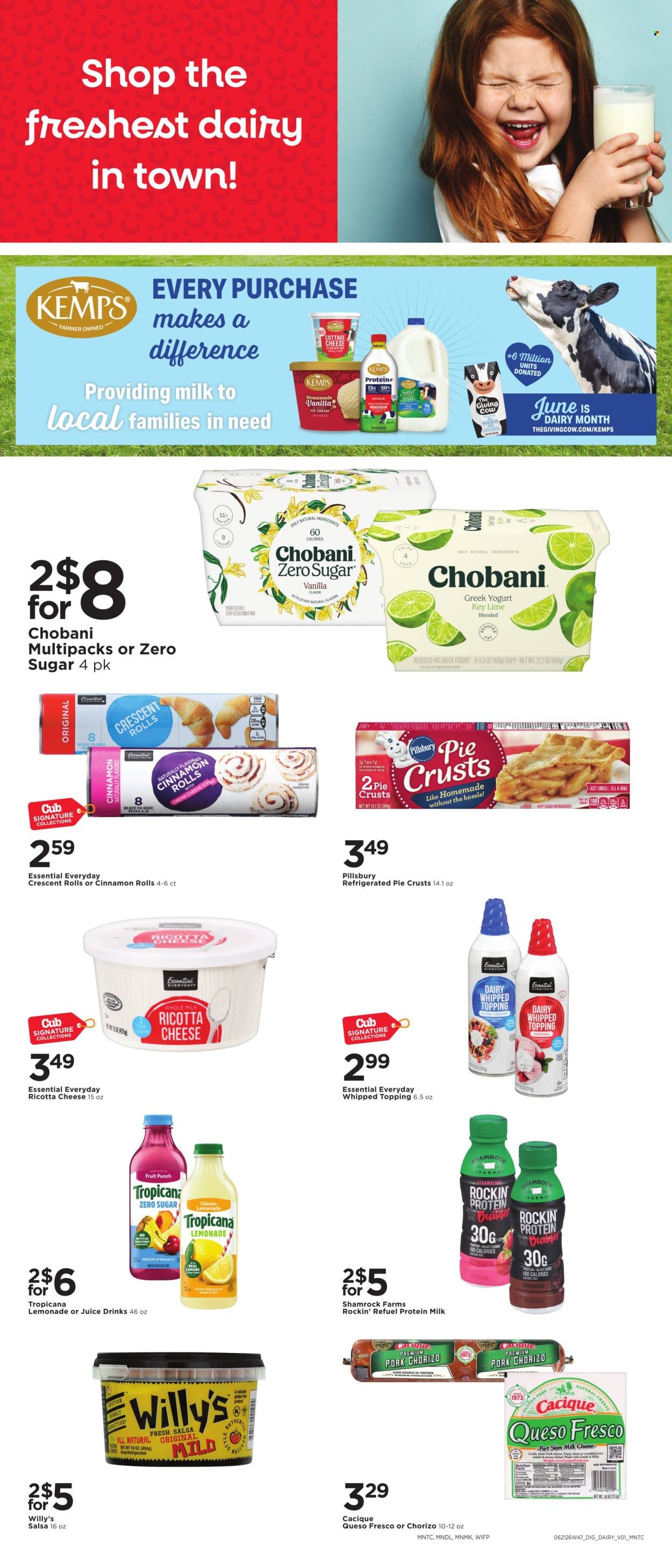 CUB FOODS ad - Freshest Dairy!