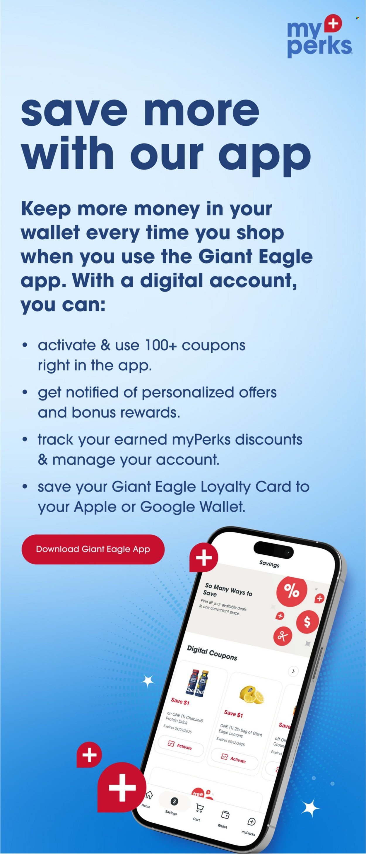 GIANT EAGLE ad - Weekly Sale