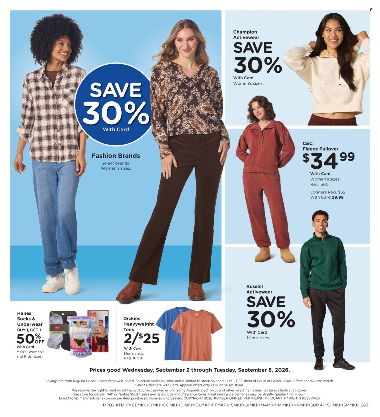 KROGER ad - Home & Apparel