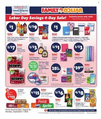 FAMILY DOLLAR ad - Current Ad