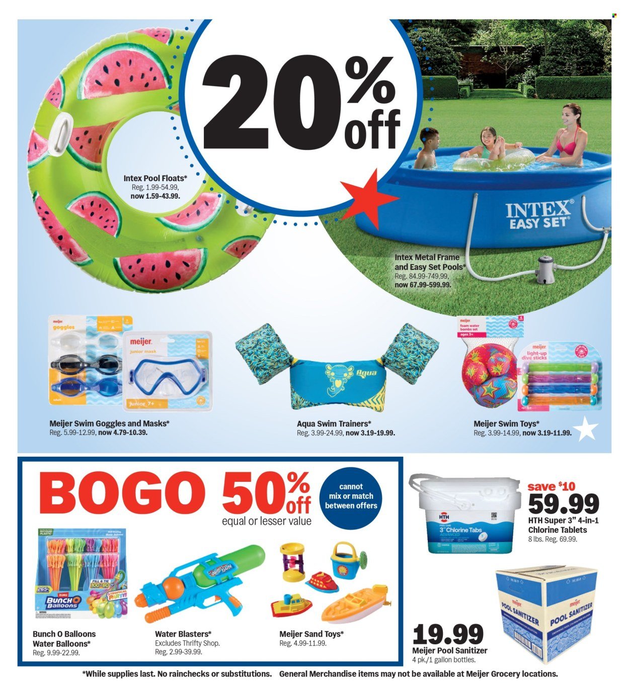 MEIJER ad - The Good Life is Deals All Summer