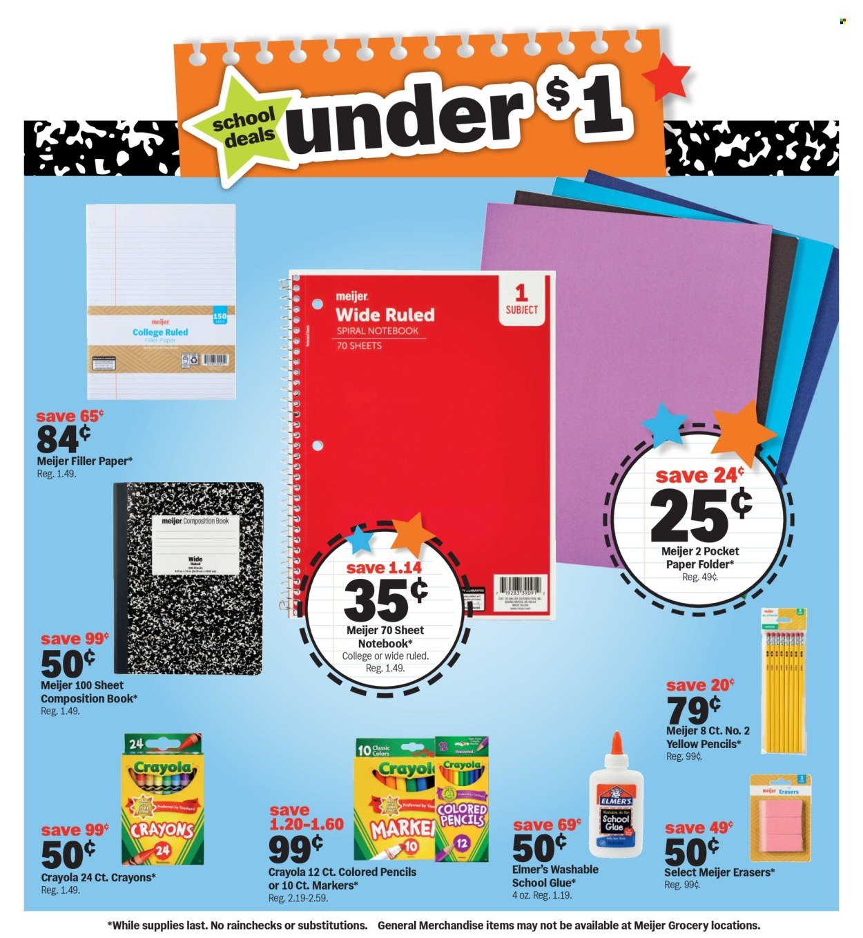 MEIJER ad - The Good Life is Deals All Summer