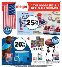 MEIJER ad - The Good Life is Deals All Summer