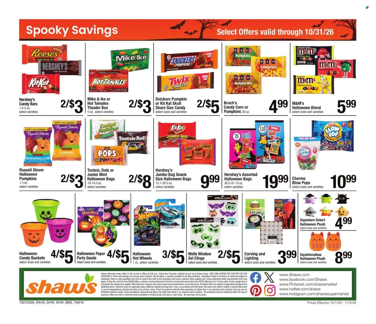 SHAW’S ad - Big Book of Savings
