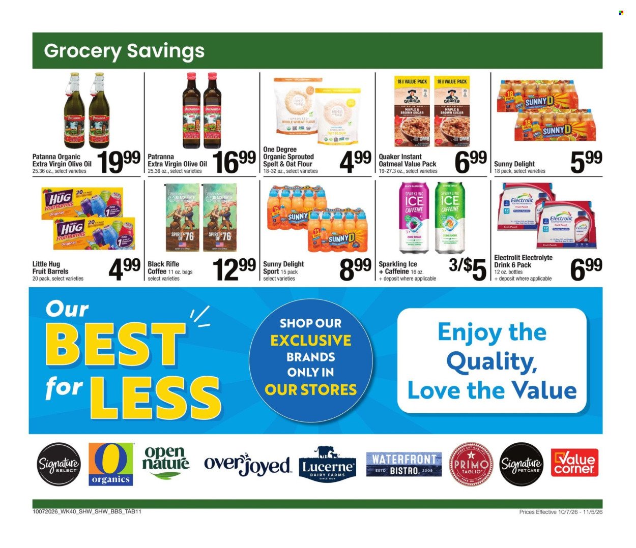 SHAW’S ad - Big Book of Savings