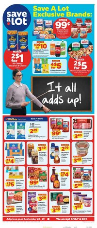 SAVE A LOT ad - Weekly Ad