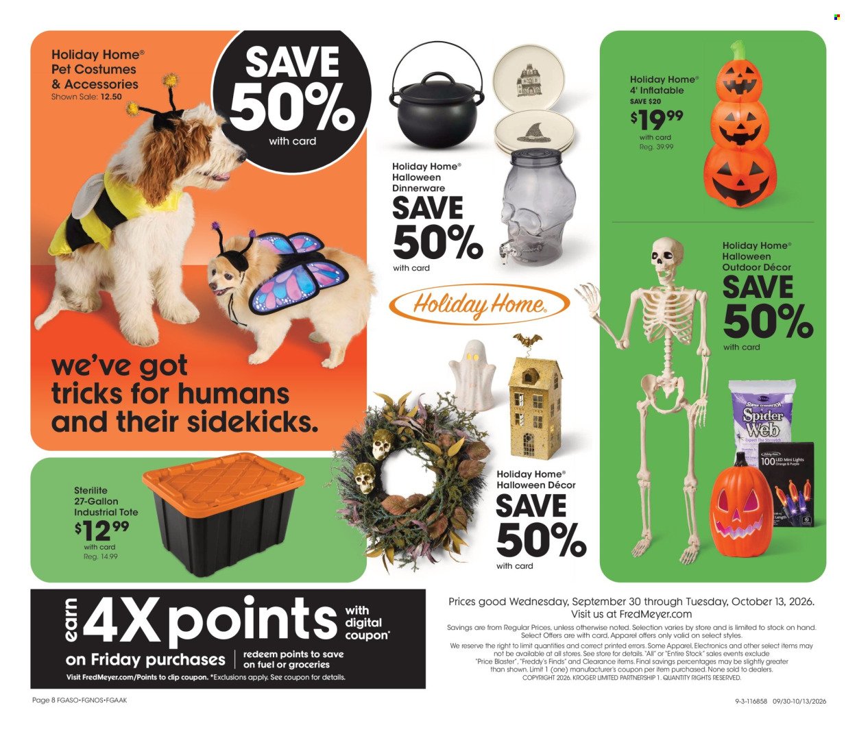 FRED MEYER ad - Home & Apparel