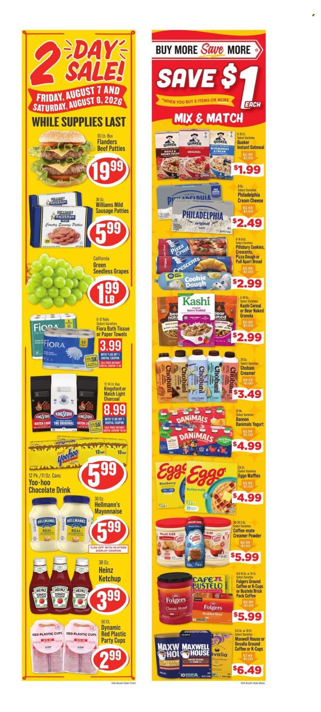 IGA ad - Weekly Ad
