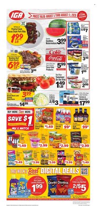 IGA ad - Weekly Ad