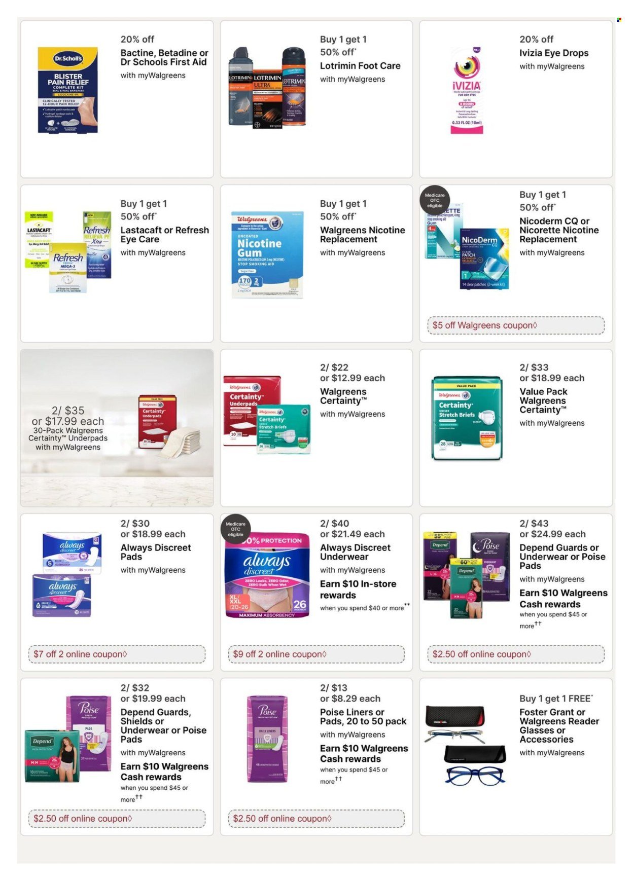 WALGREENS ad - Weekly Ad