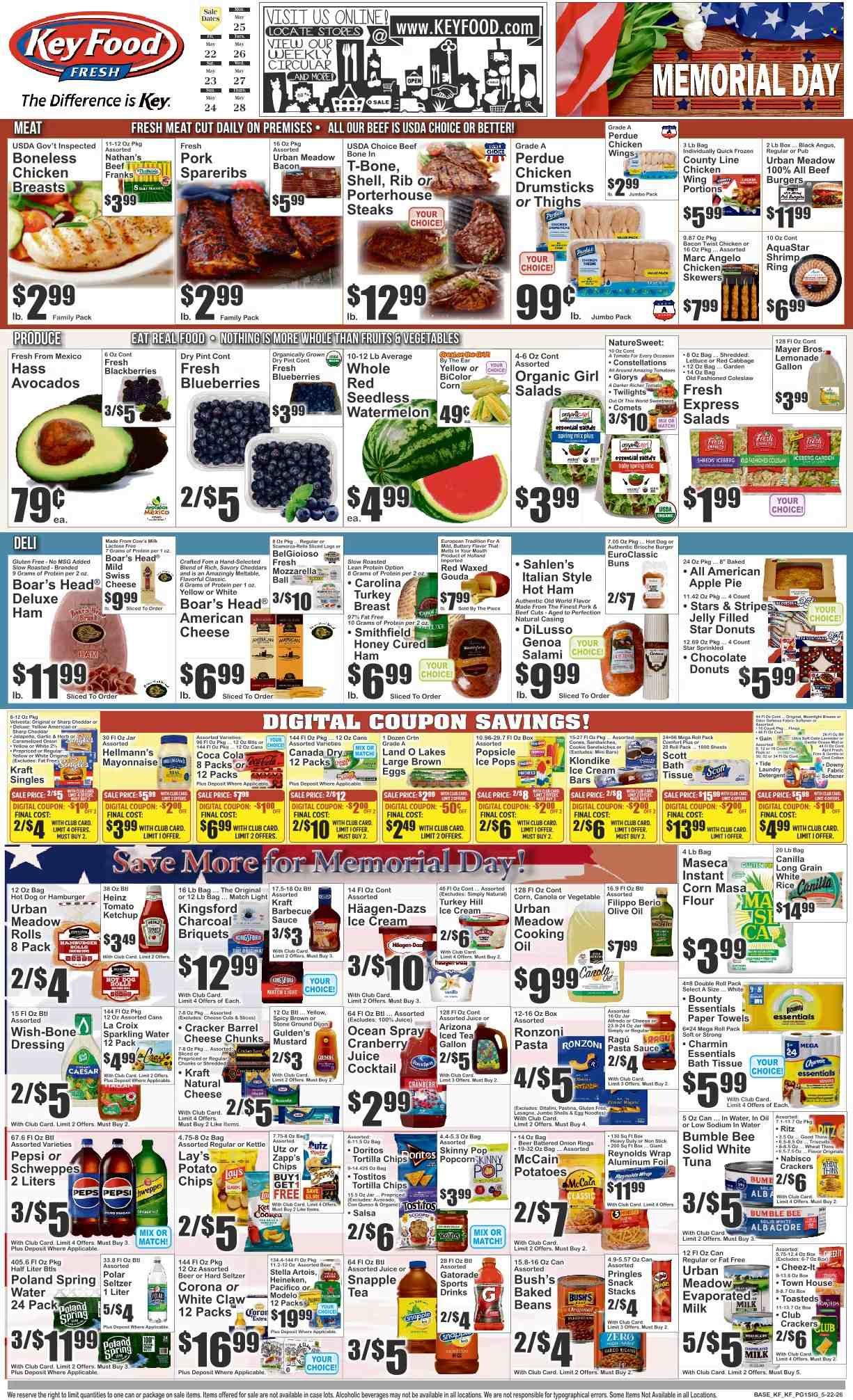 KEY FOOD ad - from Fri, May 22, 2026