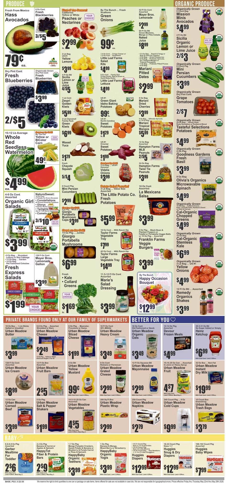 KEY FOOD ad - from Fri, May 22, 2026