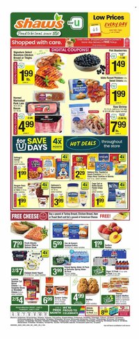 SHAW’S ad - Weekly Ad