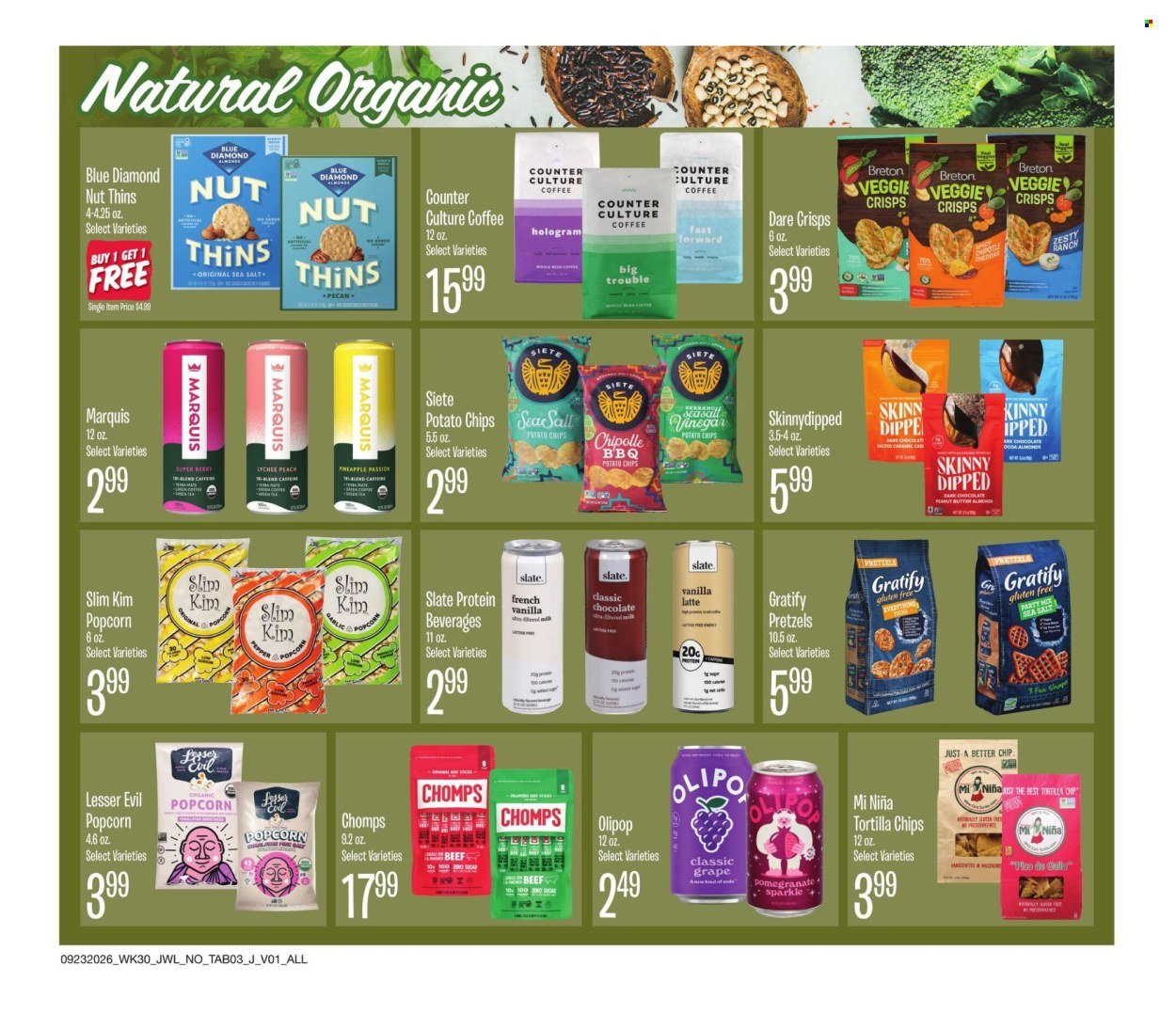 JEWEL OSCO ad - Organic Guide