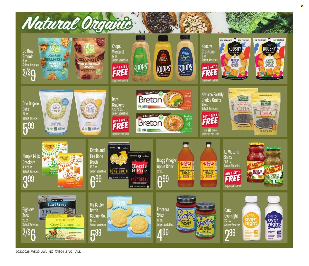 JEWEL OSCO ad - Organic Guide