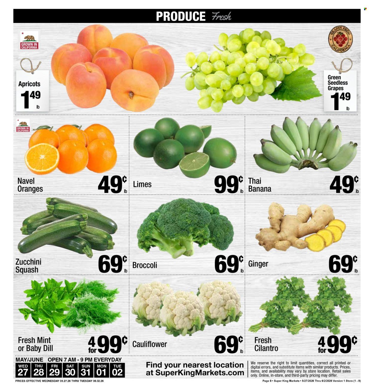 SUPER KING MARKETS ad - Weekly Ad