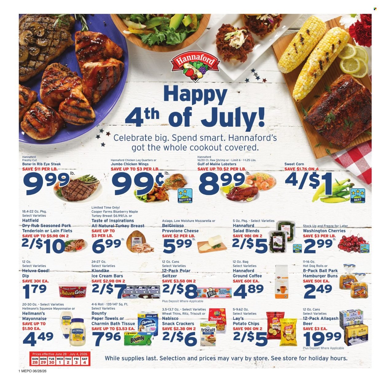 HANNAFORD ad - Weekly Ad
