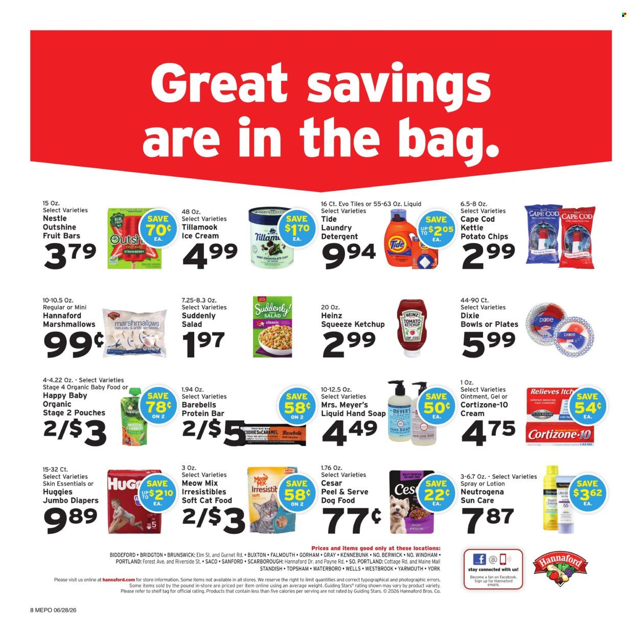 HANNAFORD ad - Weekly Ad