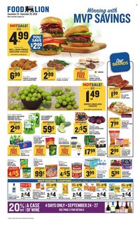 FOOD LION ad - Weekly Ad