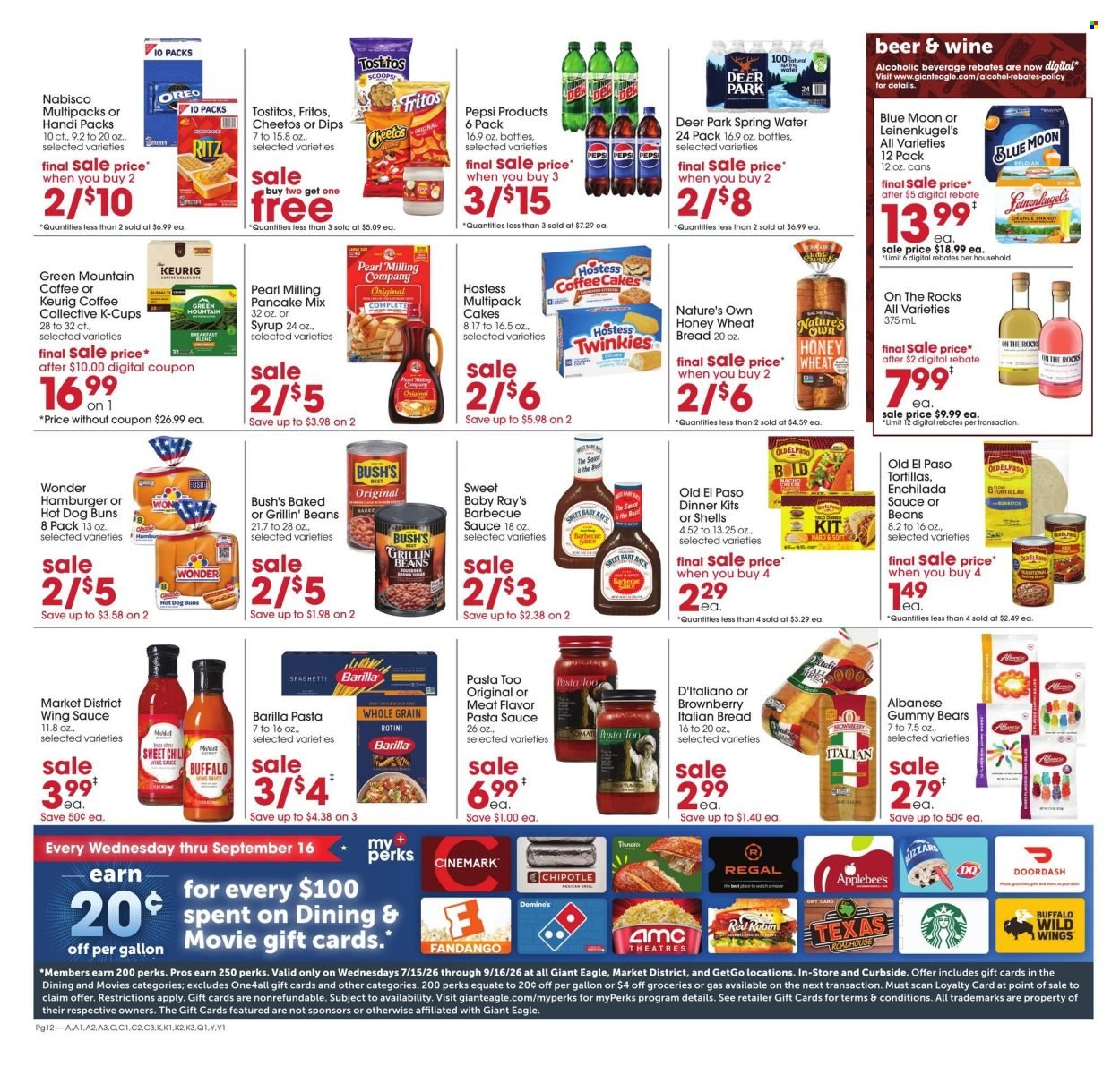 GIANT EAGLE ad - Weekly Sale