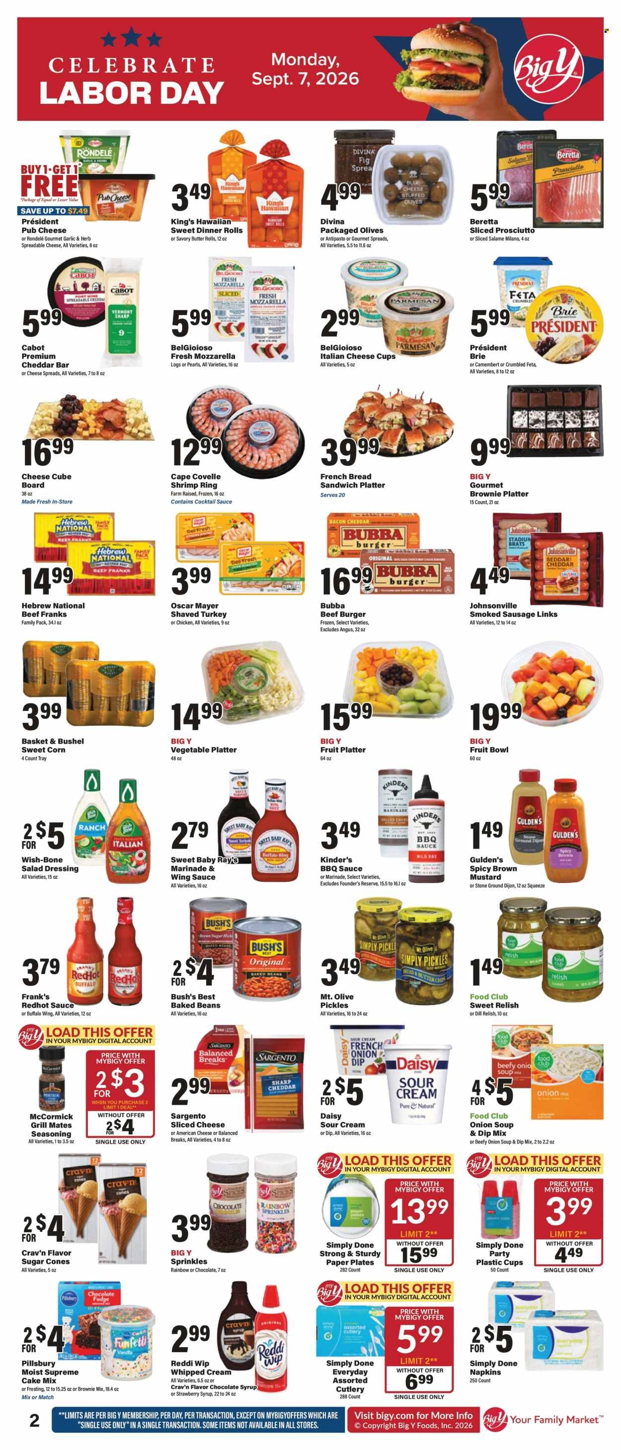 BIG Y ad - Weekly Ad