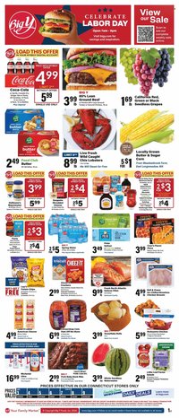 BIG Y ad - Weekly Ad