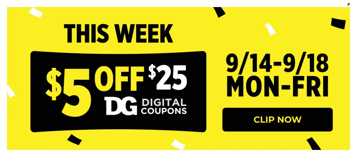 DOLLAR GENERAL ad - Weekly Ad