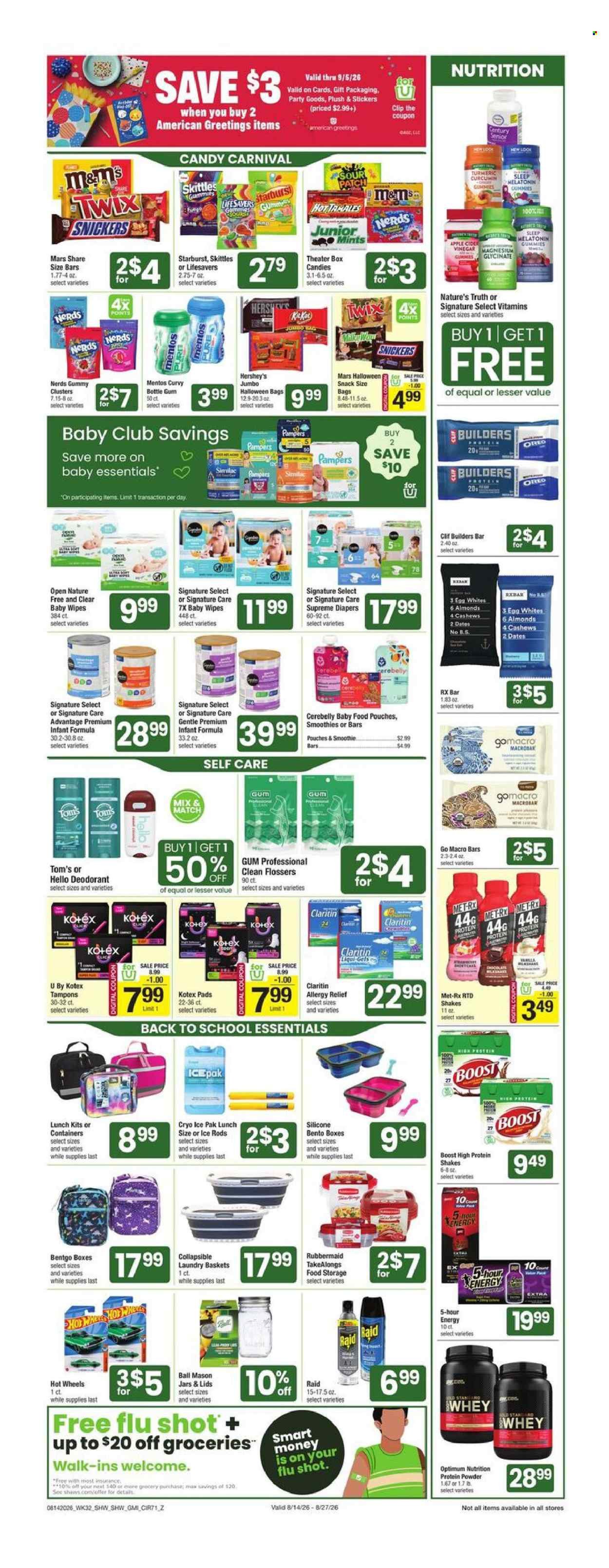 SHAW’S ad - Weekly Ad