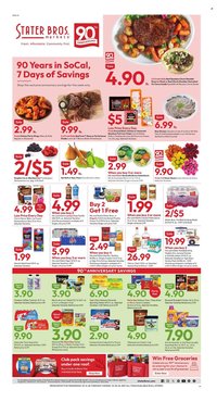 STATER BROS. ad - Weekly Ad