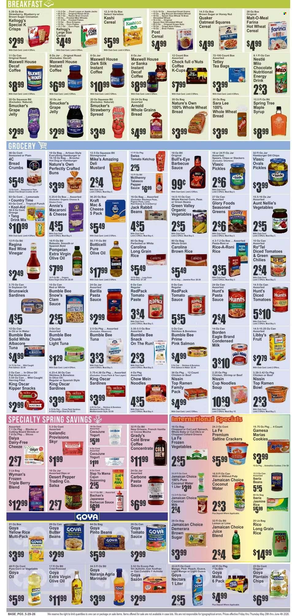 KEY FOOD ad - from Fri, May 29, 2026