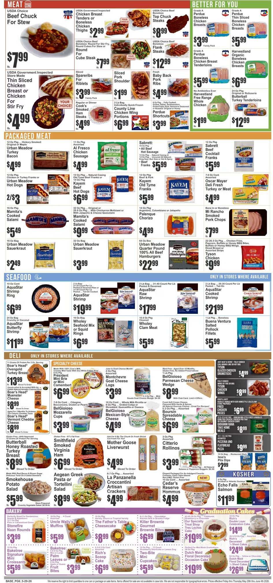 KEY FOOD ad - from Fri, May 29, 2026