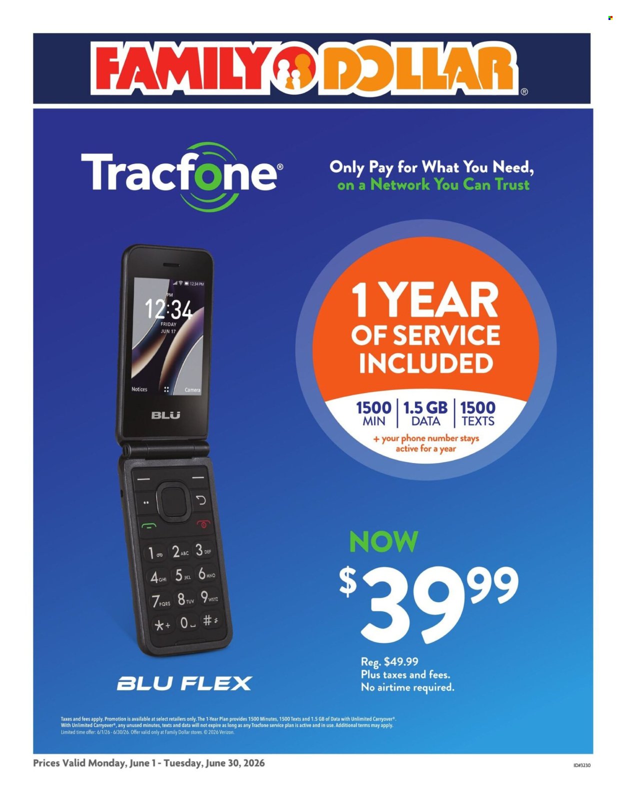 FAMILY DOLLAR ad - Phone Ad