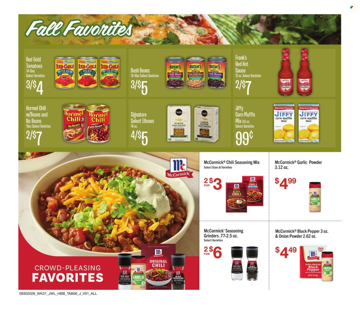 JEWEL OSCO ad - Specialty Publication