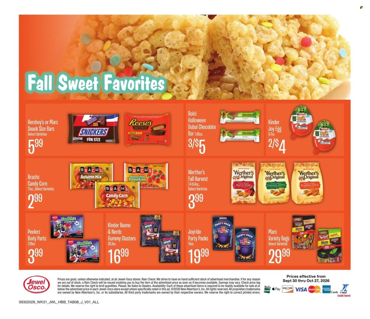 JEWEL OSCO ad - Specialty Publication