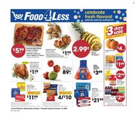 FOOD 4 LESS ad - Weekly Ad
