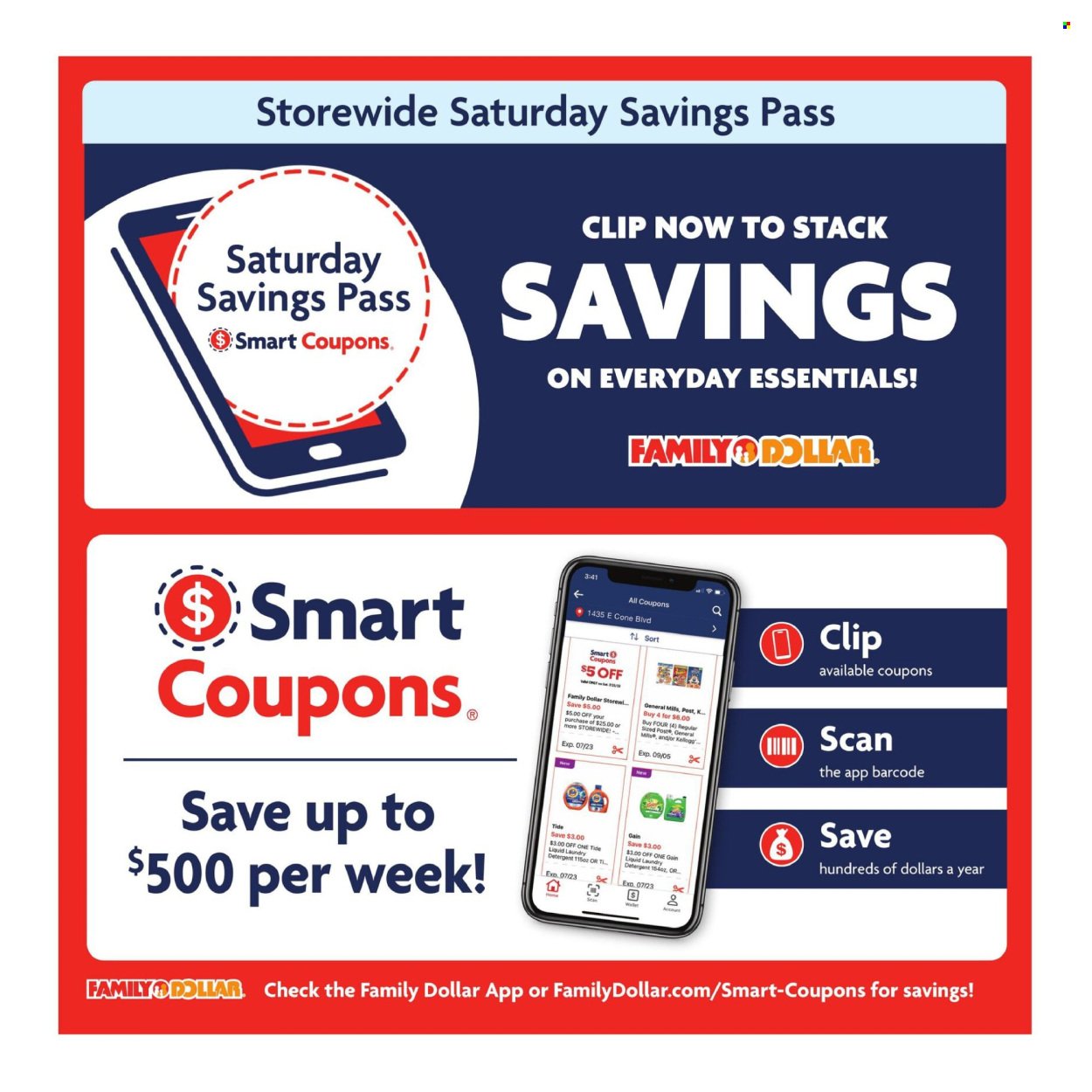 FAMILY DOLLAR ad - Current Ad