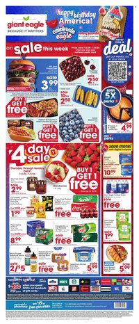 GIANT EAGLE ad - Weekly Sale