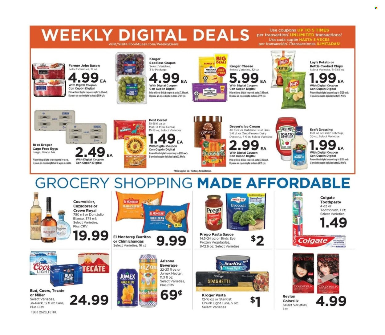 FOOD 4 LESS ad - Weekly Ad