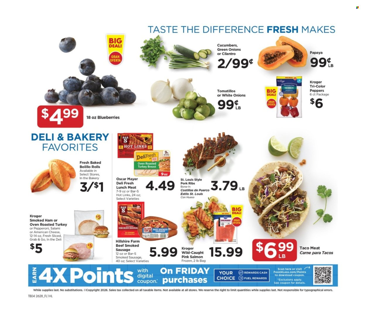 FOOD 4 LESS ad - Weekly Ad
