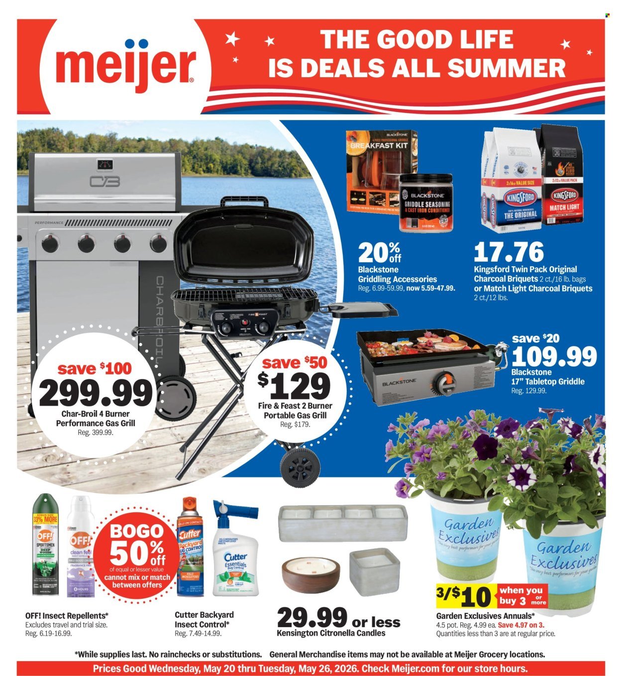 MEIJER ad - The good life is deals all summer