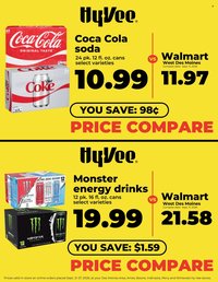 HY-VEE ad - Coca Cola & Monster!