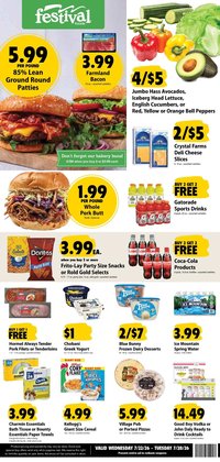 FESTIVAL FOODS ad - Weekly Ad